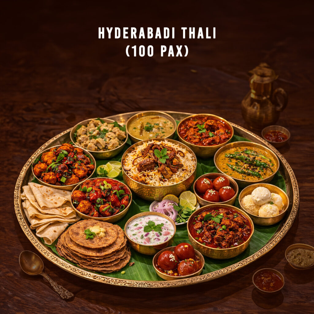 Hyderabadi Thali <br> (100 Pax)