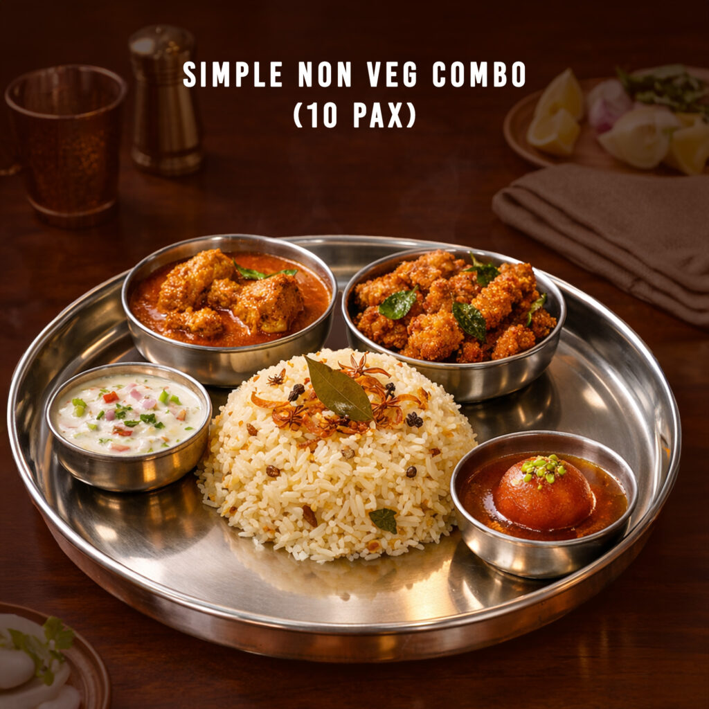 Simple Non Veg Combo <br>(10 Pax)