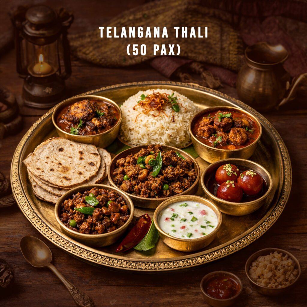Telangana Thali <br>(50 Pax)