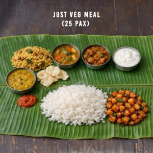 Just Veg Meal <br> (25 Pax)